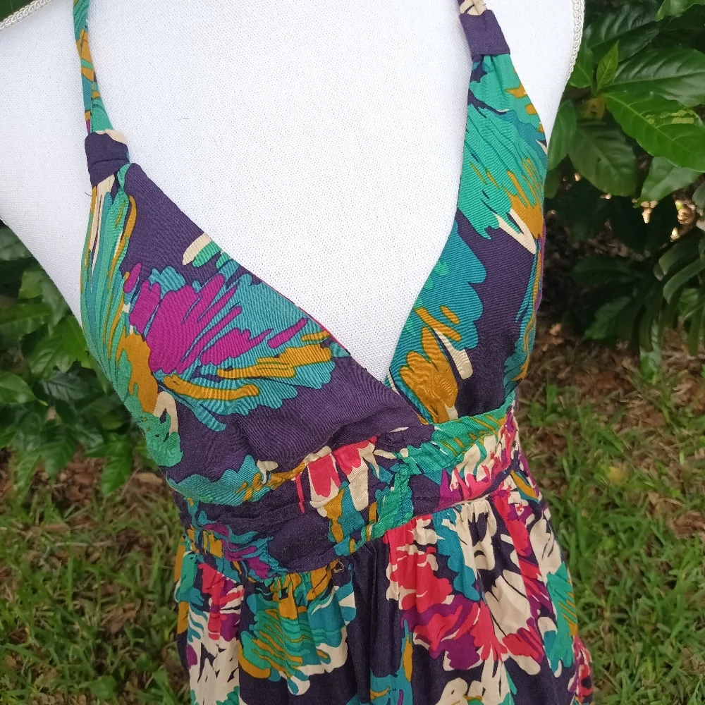 XXI forever 21 floral pretty sundress small - Picture 2 of 7